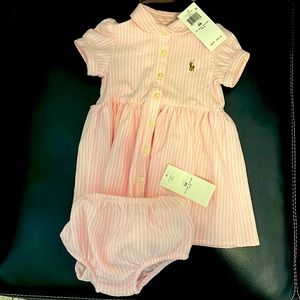 New with tags Ralph Lauren dress with bloomers